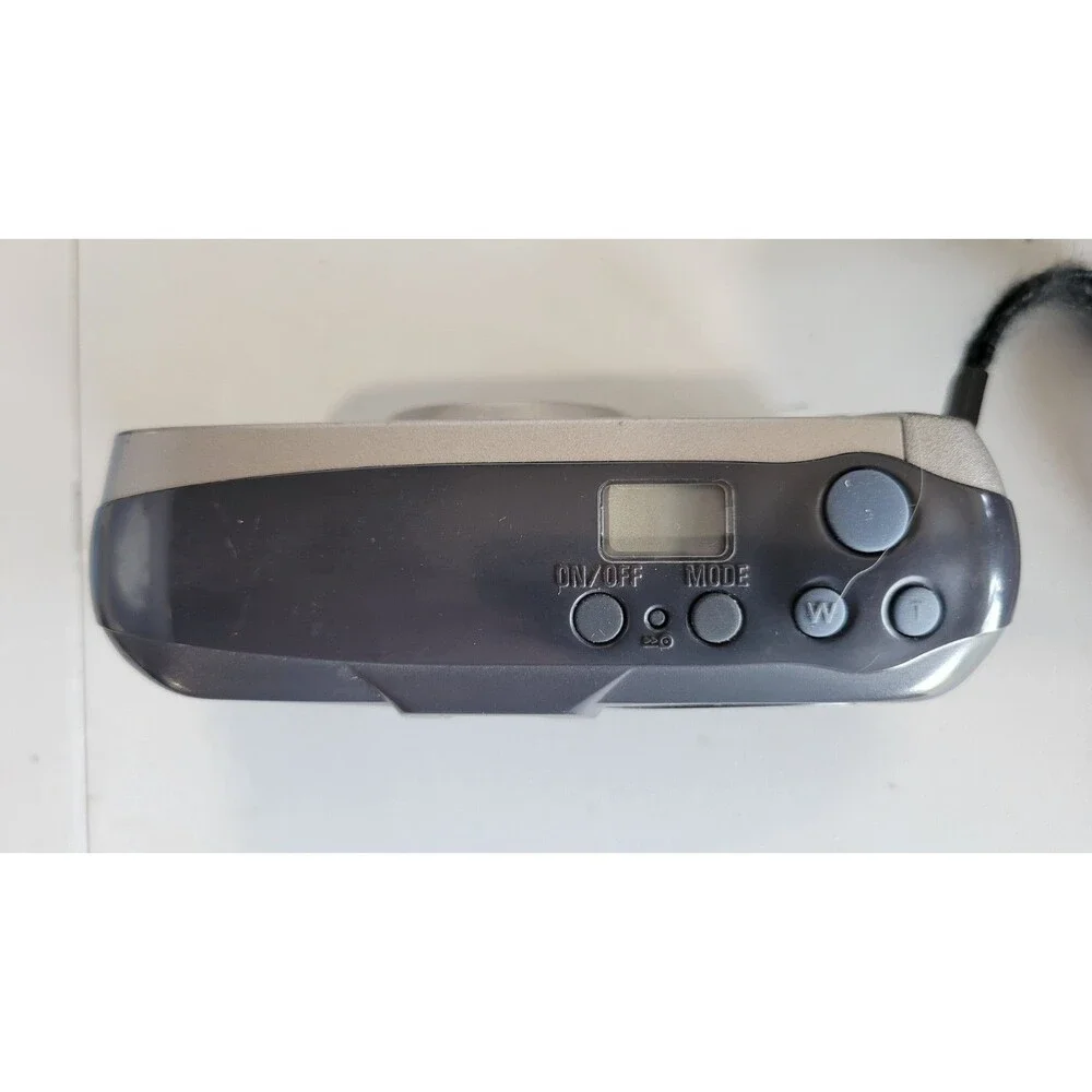 Nikon One Touch Zoom 70 AF 35mm Film Camera Point & Shoot Powers On Shutter REA